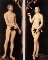 Adam und Eve 1531 Religiosen Lucas the Elder Nacktheit Cranach